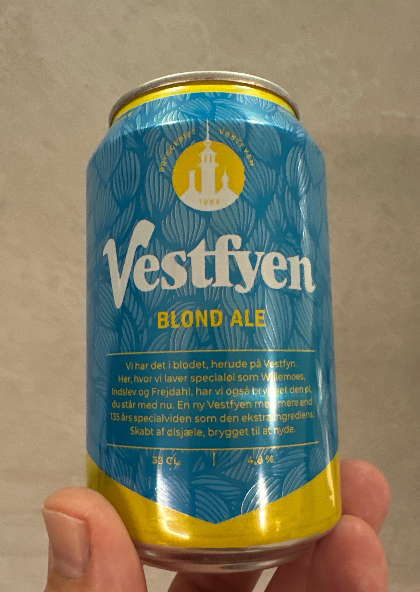 Vestfyen Blond Ale, Bryggeriet Vestfyen