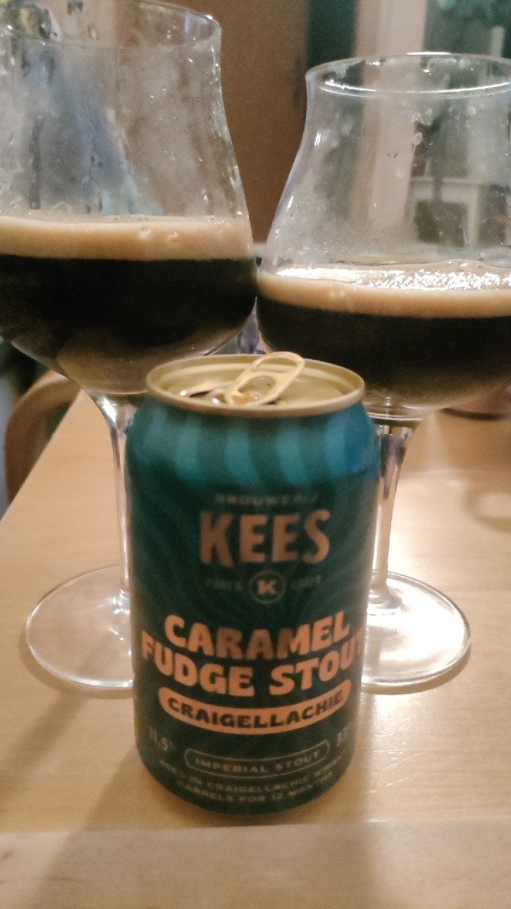 Caramel Fudge Stout Craigellachie, Brouwerij Kees