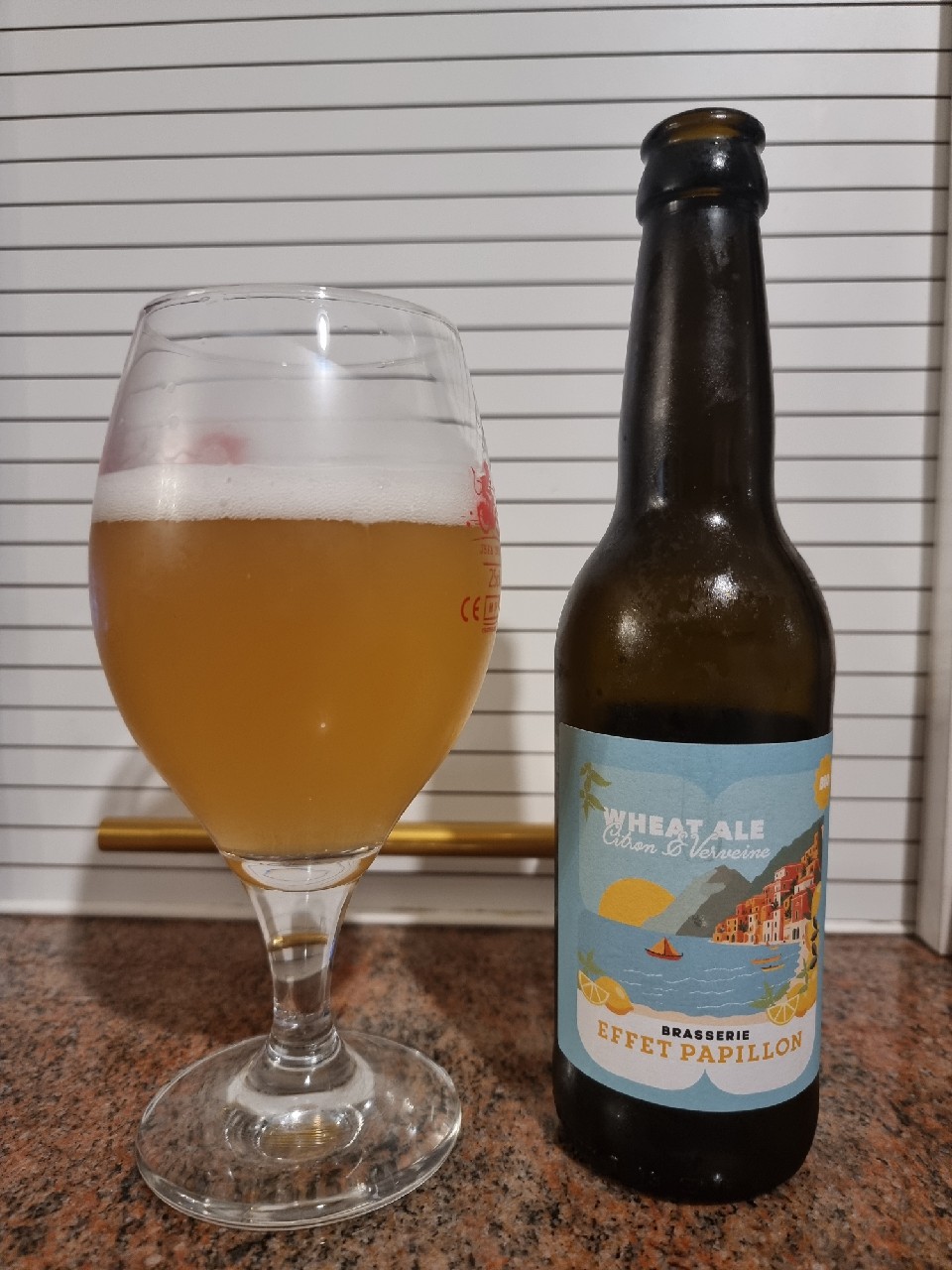 Wheat Ale Citron & Verveine, Brasserie Effet Papillon