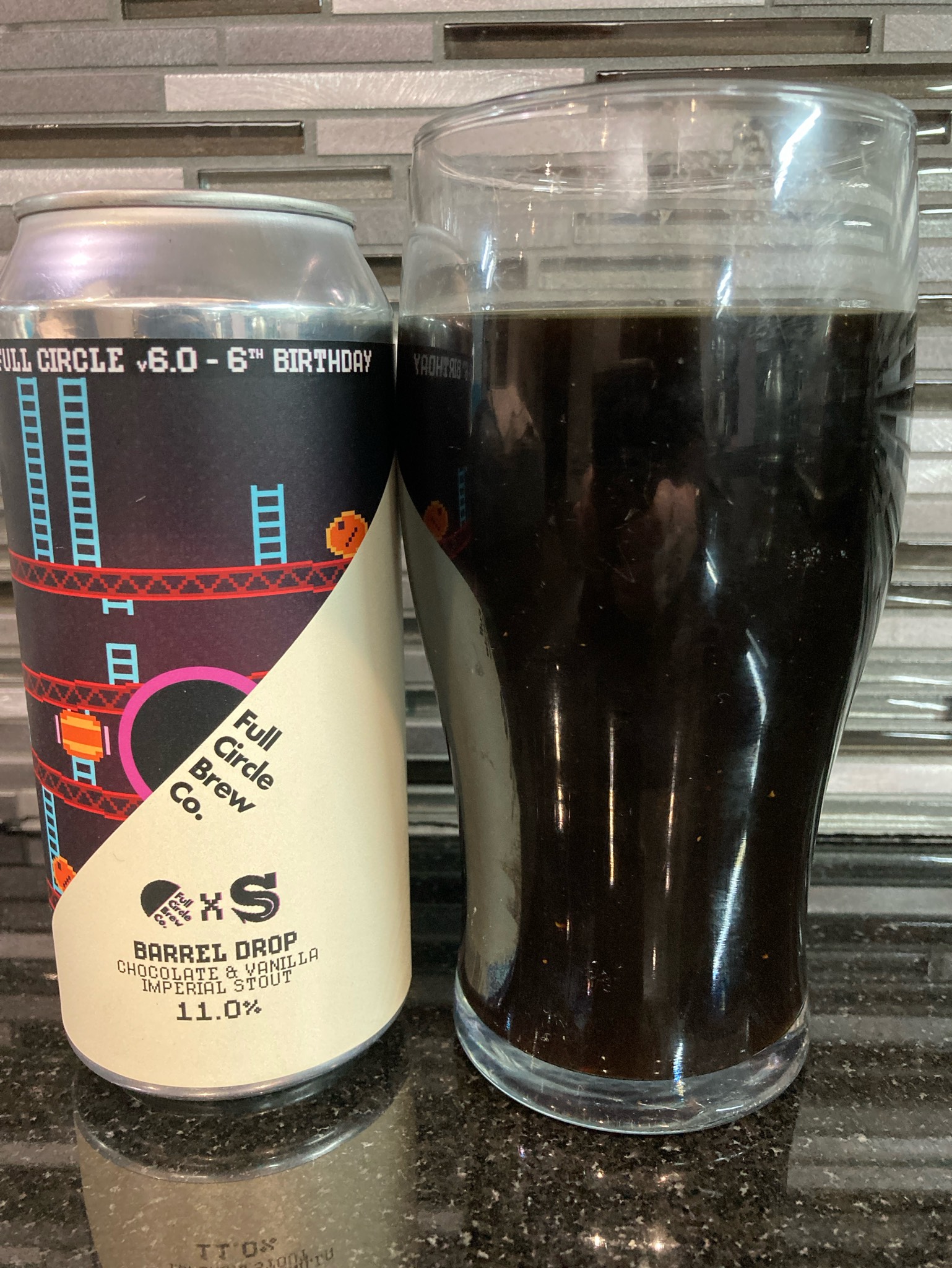 Barrel drop, Full Circle Brew Co.