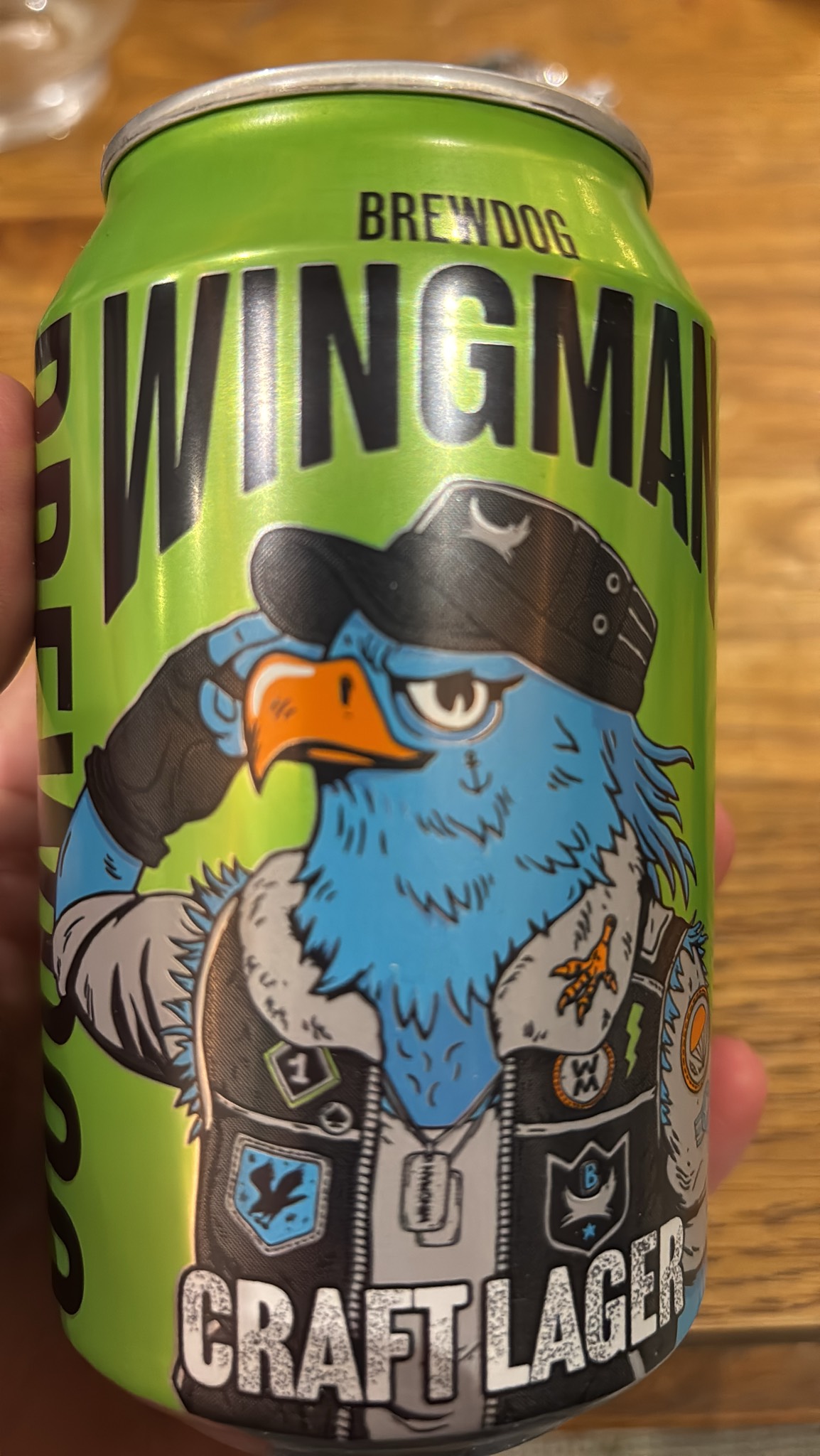 Wingman Craft Lager, Scotland