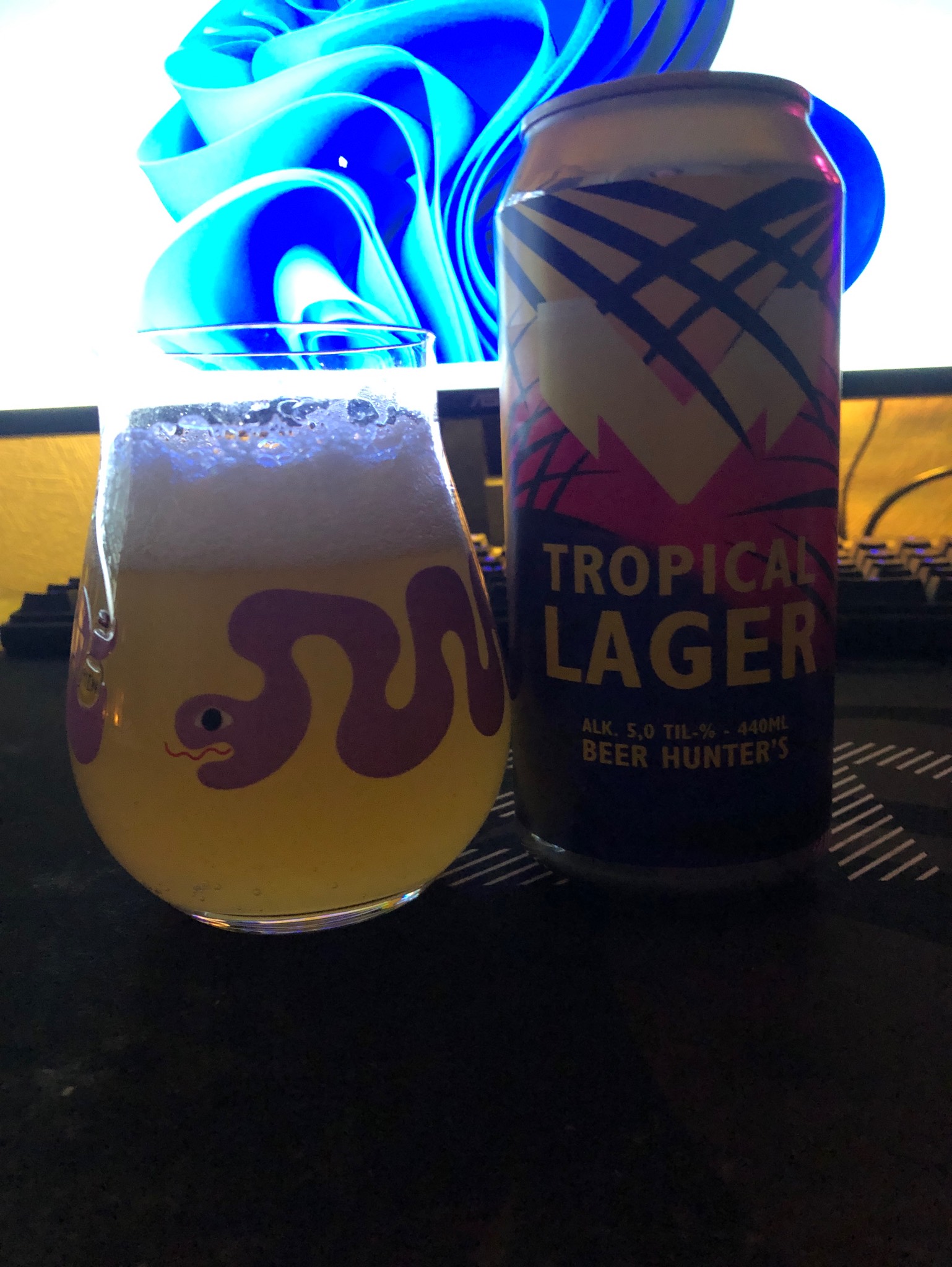 Mufloni Tropical Lager, Panimoravintola Beer Hunter's