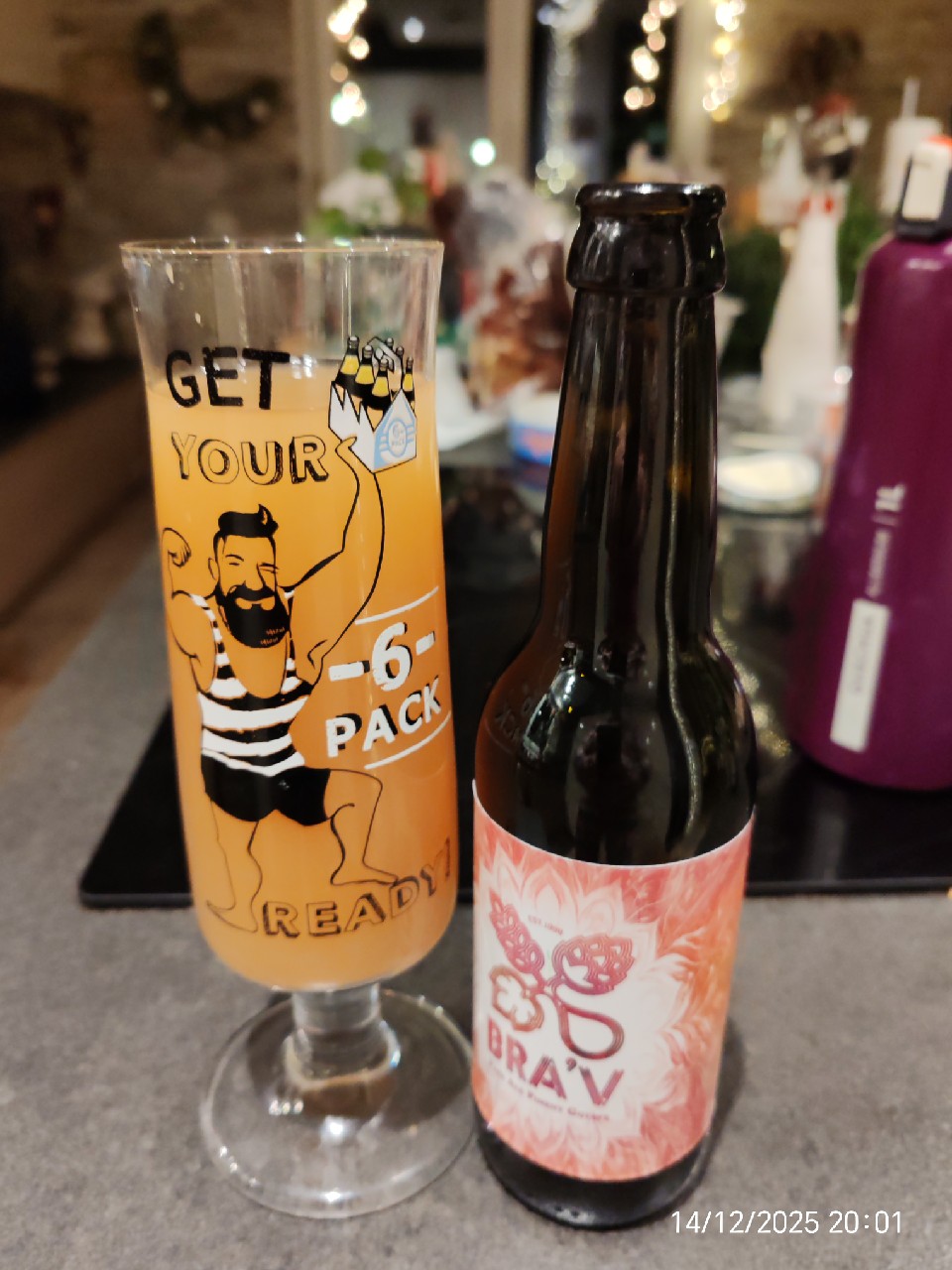 Pale Ale Piment Goyave, La Brasserie Du Vignoble (Bra'V)