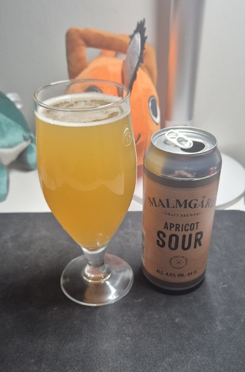 apricot sour, Malmgårdin Panimo