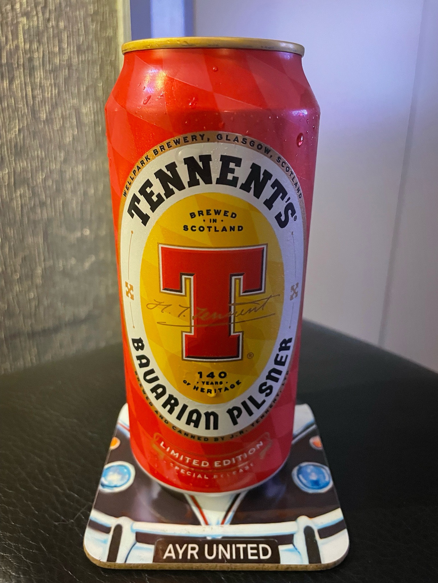 Tennents Bavaria Pilsner, Tennent Caledonian Brewery