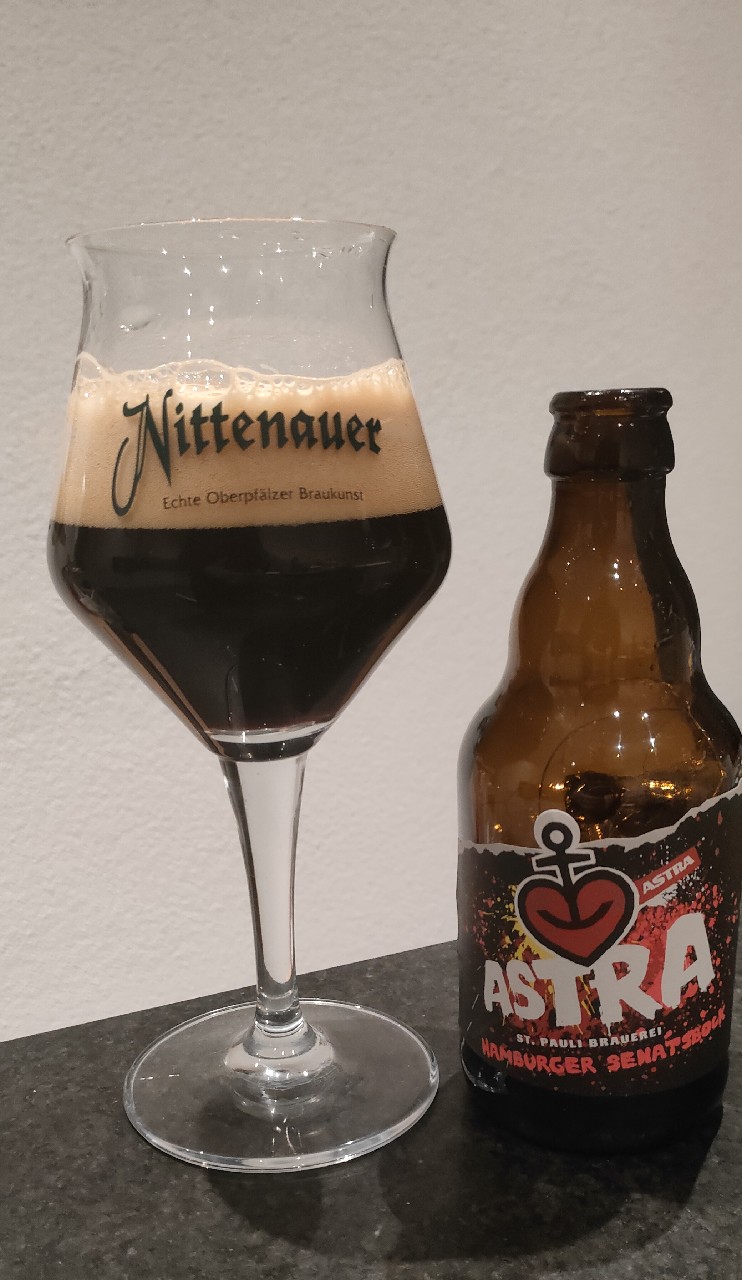 Astra Hamburger Senatsbock 2025 (Gewürz-Grape-Ale), Astra St. Pauli Brauerei