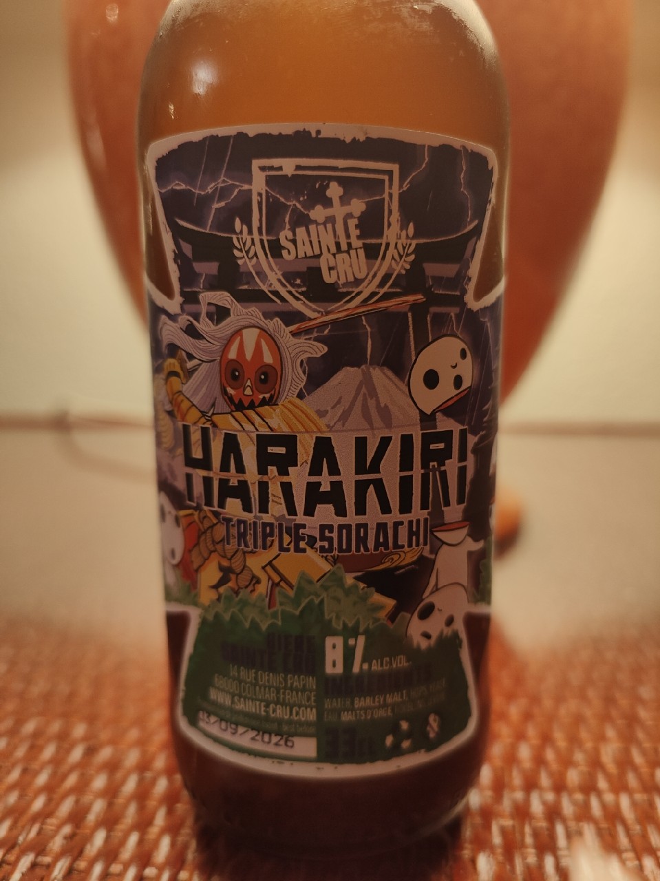 Harakiri, Brasserie Sainte Cru