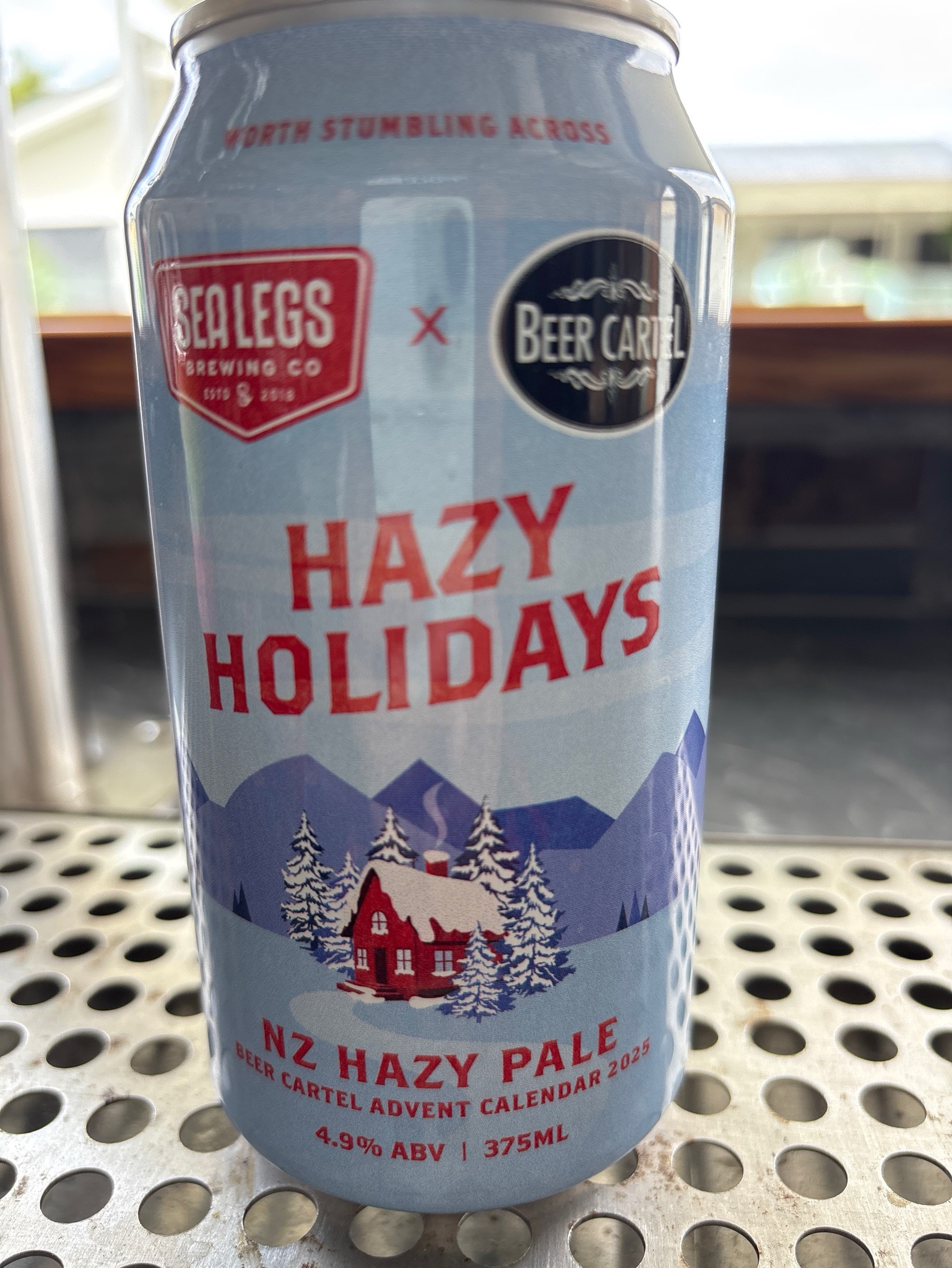 Hazy holidays, Sea Legs Brewing Co.