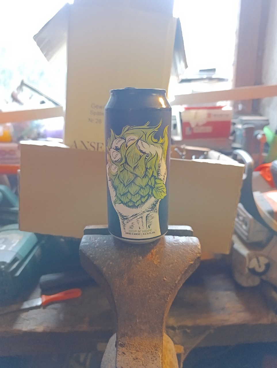 HOP & HOPE - WHITE IPA - COLLAB AVEC CAMBIER, France