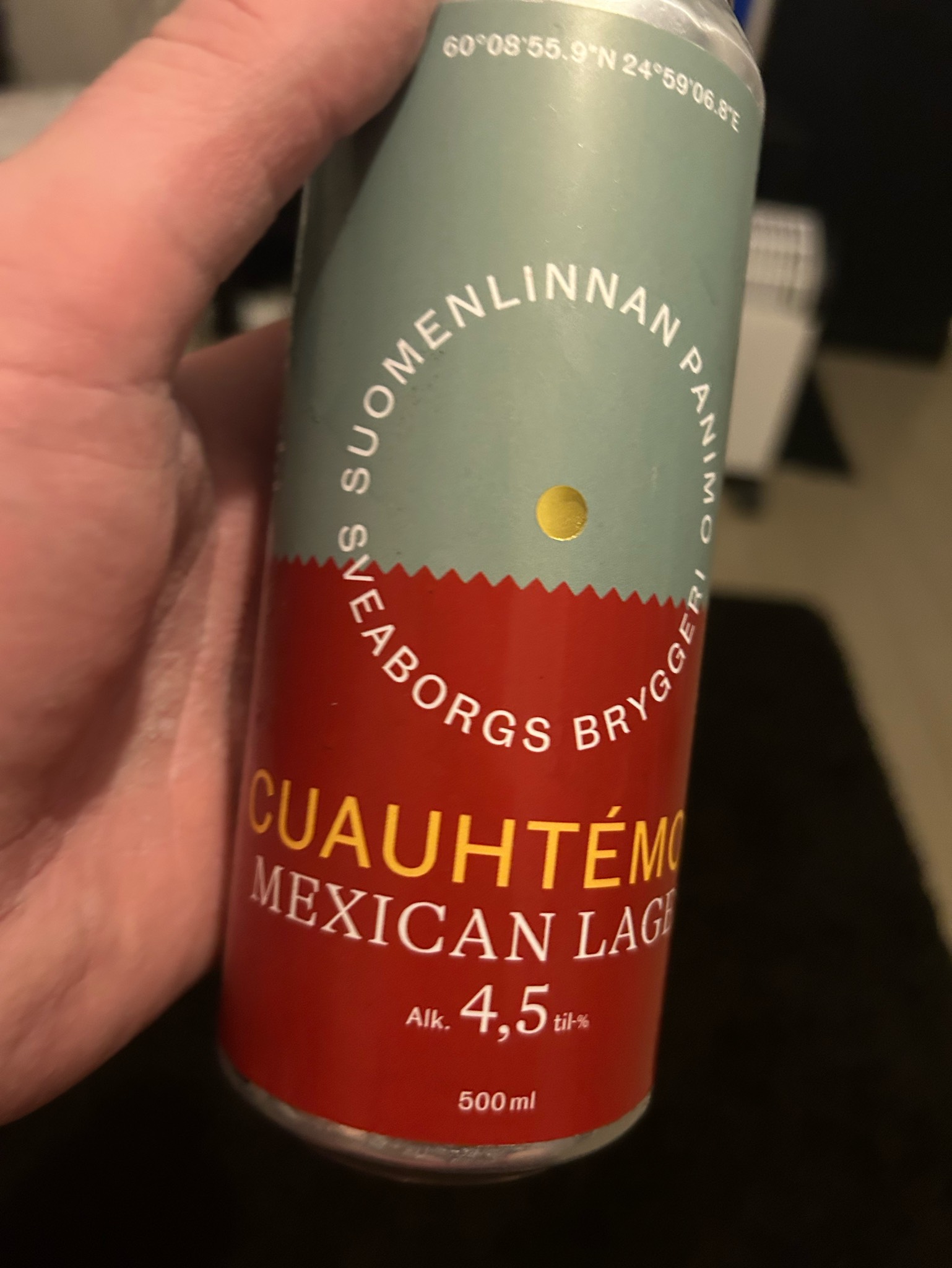 Cuauhtémoc Mexican lager, Suomenlinnan Panimo