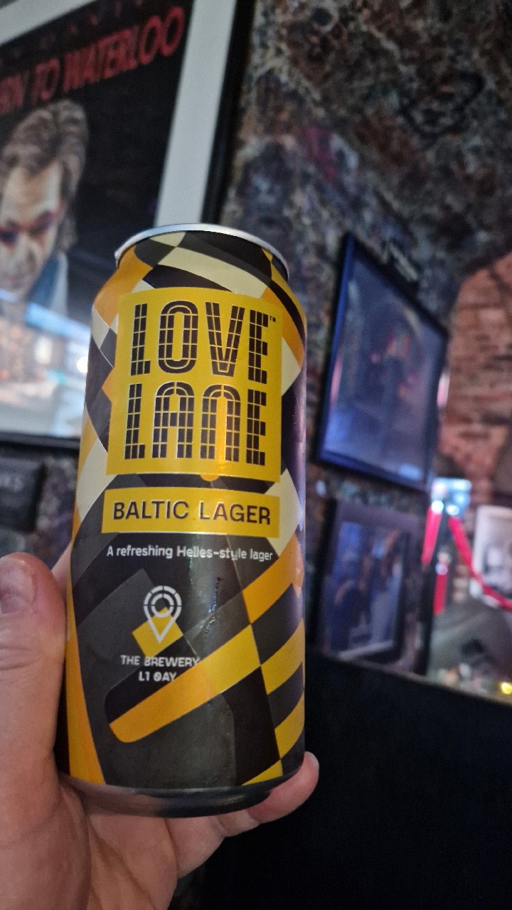 Love Lane Baltic Lager, Love Lane Brewing