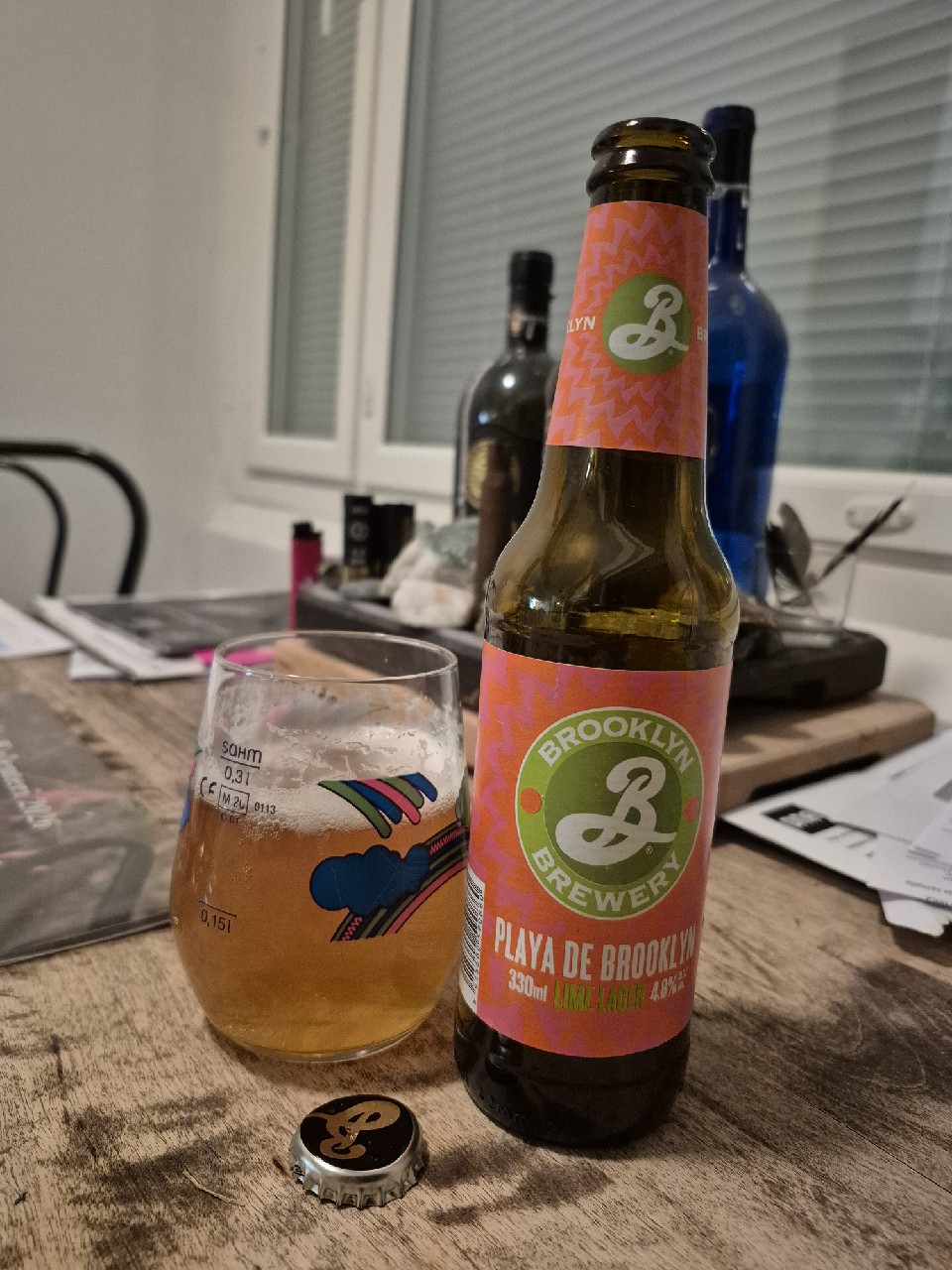 Playa de Brooklyn Lime Lager, Brooklyn Brewery