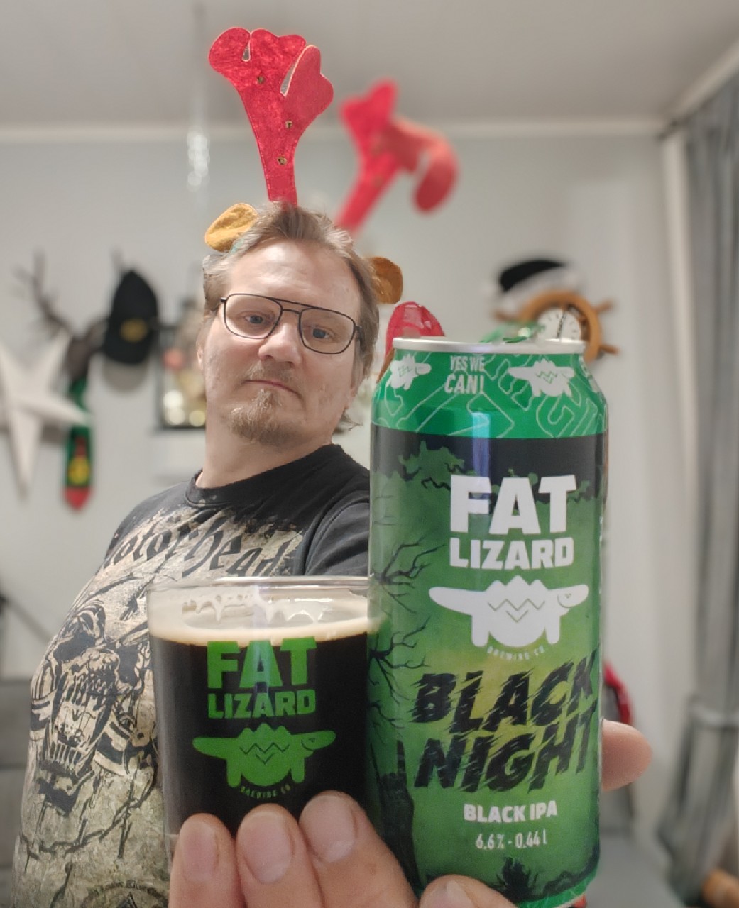 Fat Lab 80: Black IPA, Fat Lizard Brewing Co.