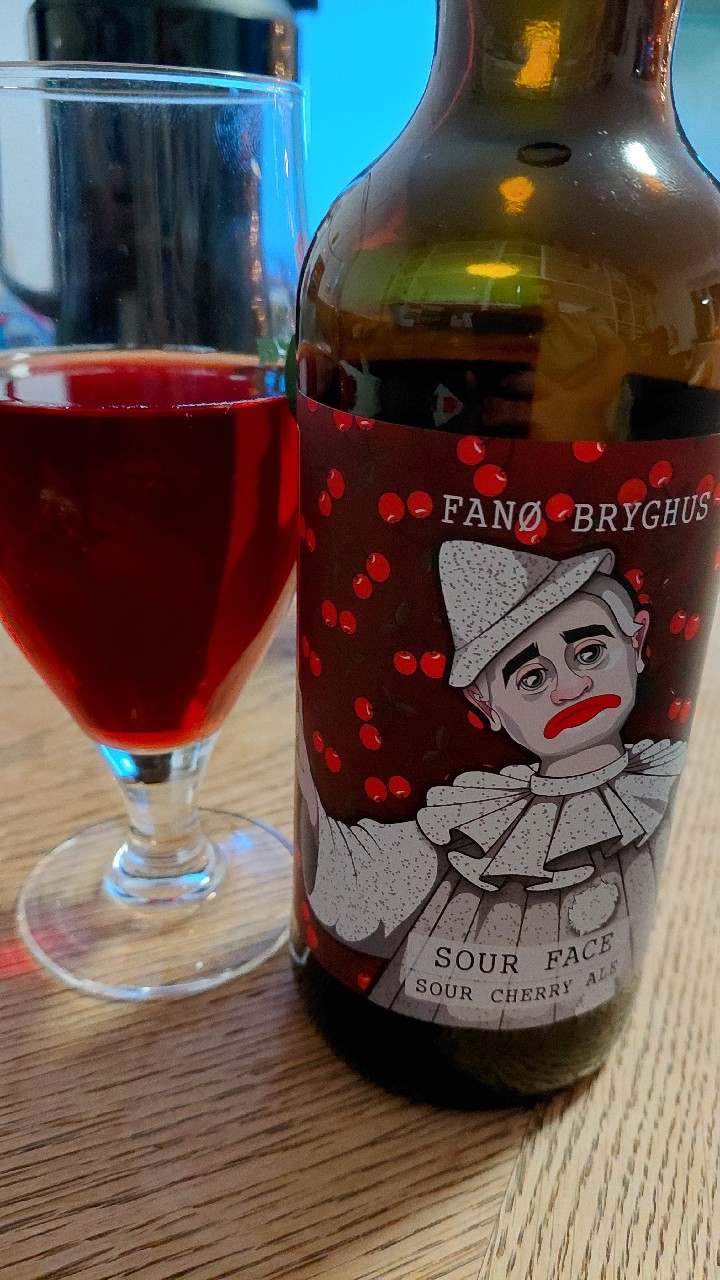 Sour Face ( sour cherry ale), Fanø Bryghus