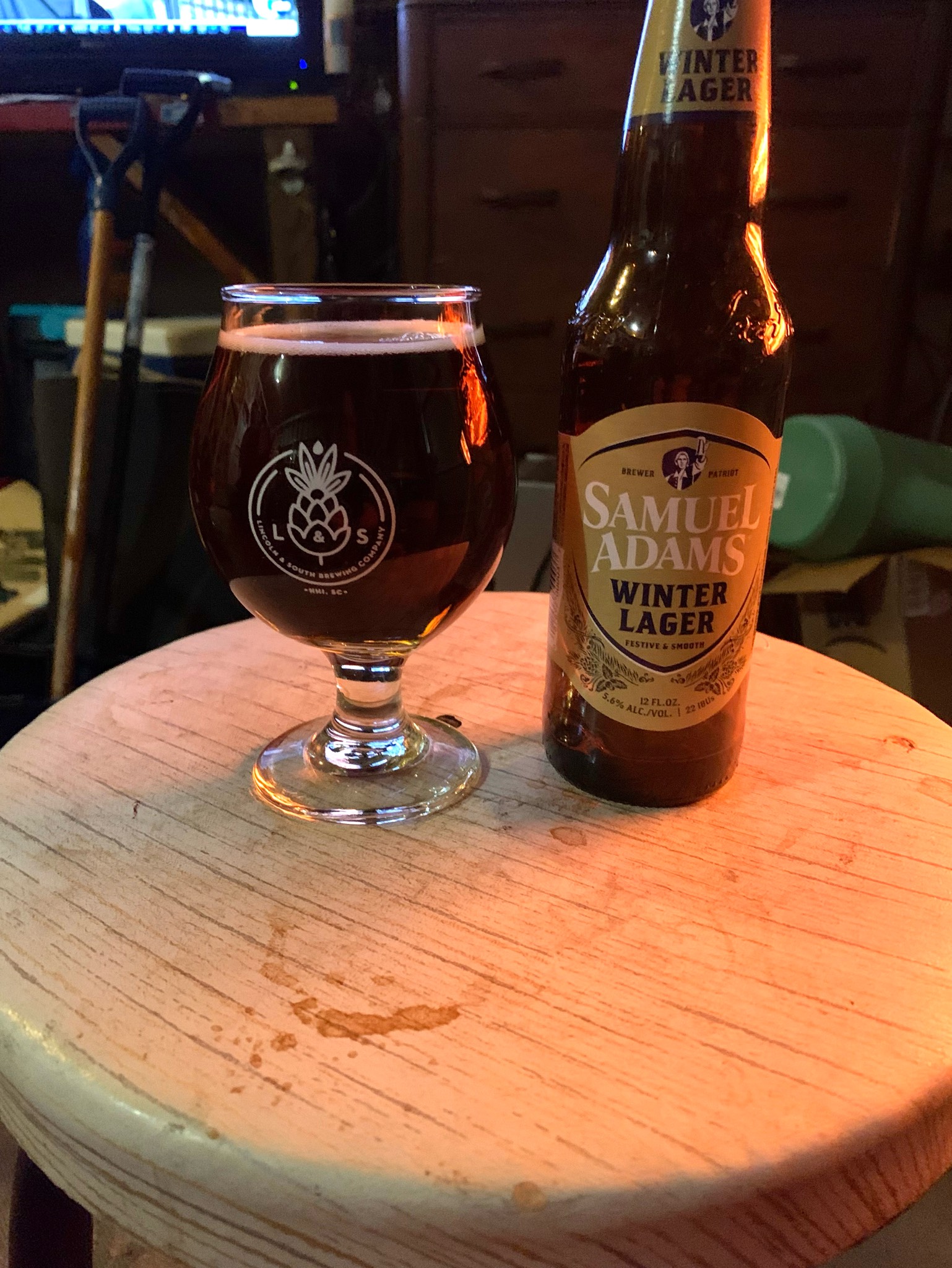 Winter Lager, Samuel Adams (Boston Beer Company)
