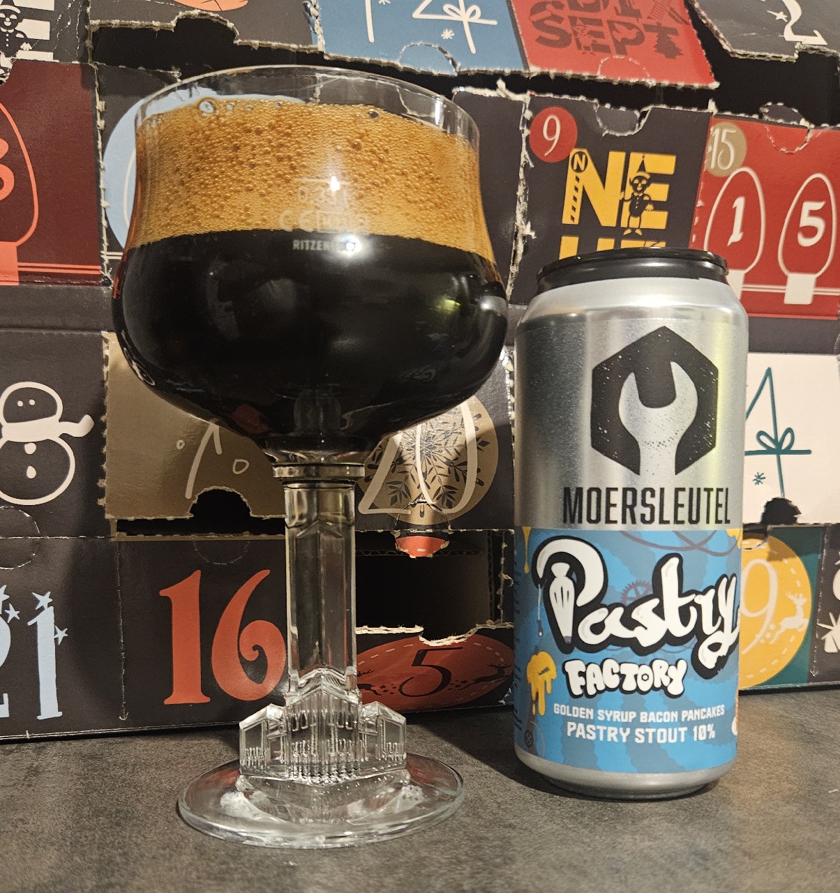 pastry factory - golden syrup bacon pancakes, Brouwerij De Moersleutel