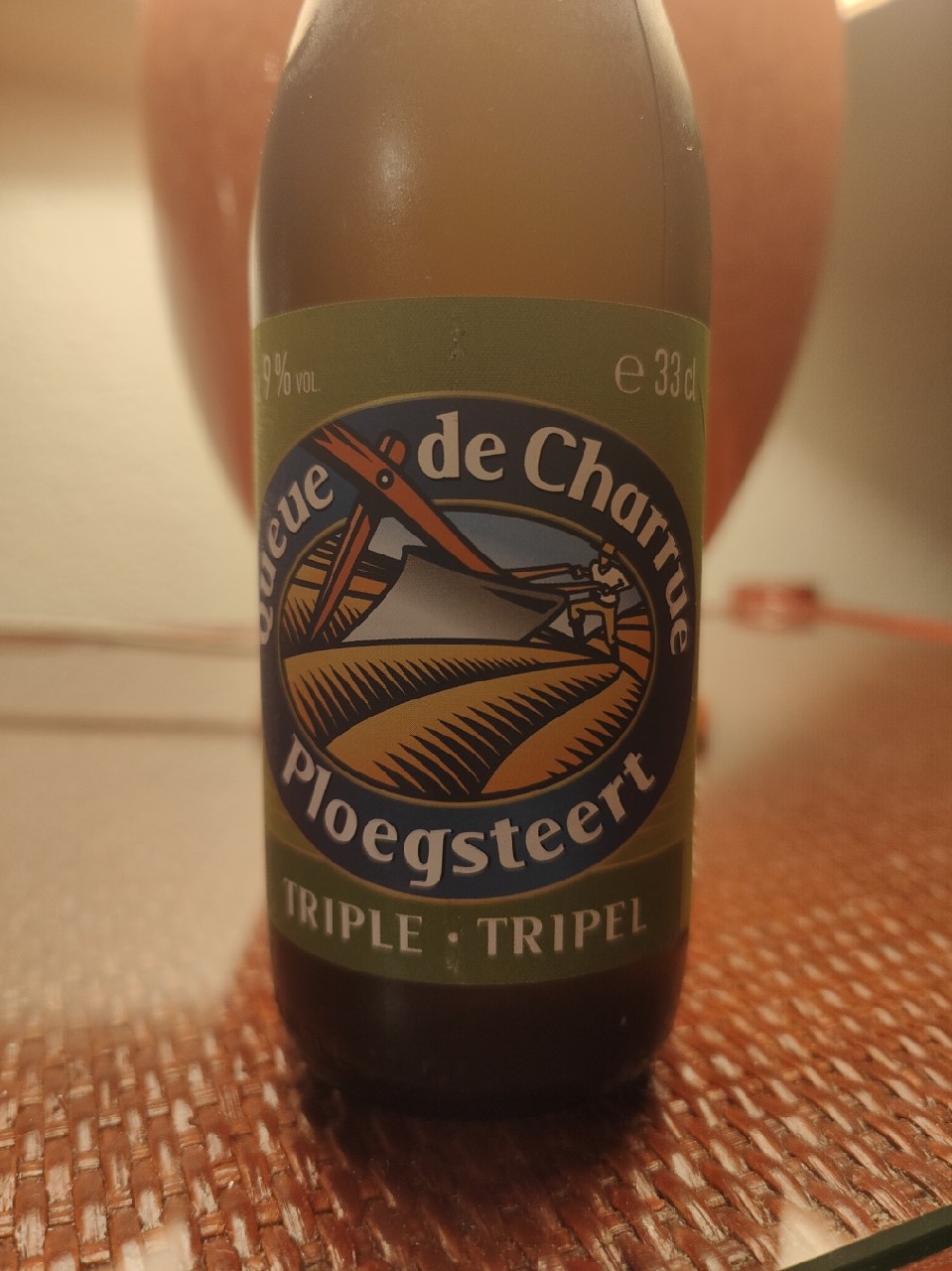 Queue de Charrue Triple / Ploegsteert Tripel, Brouwerij Vanuxeem