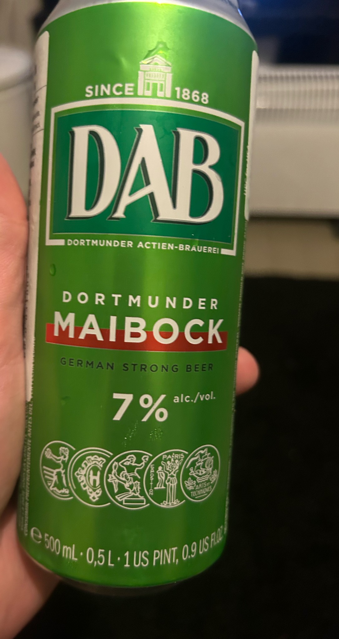 DAB Dortmunder Maibock, Dortmunder Actien-Brauerei (Oetker Group) | DAB