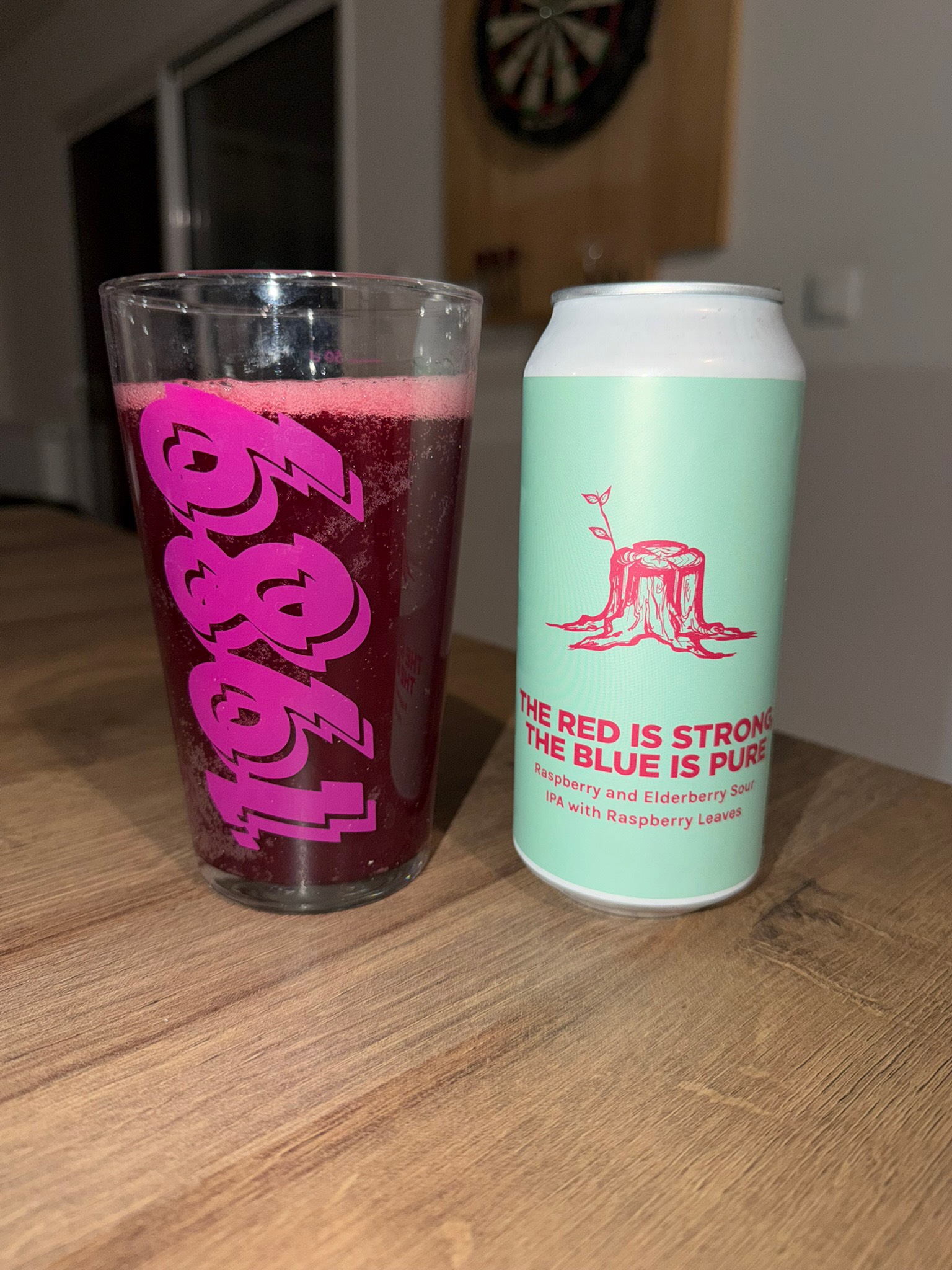 The Red Is Strong, The Blue Is Pure, England