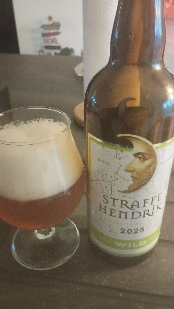 straffe hendrik brugd tripel bier wild (2025), Brouwerij De Halve Maan