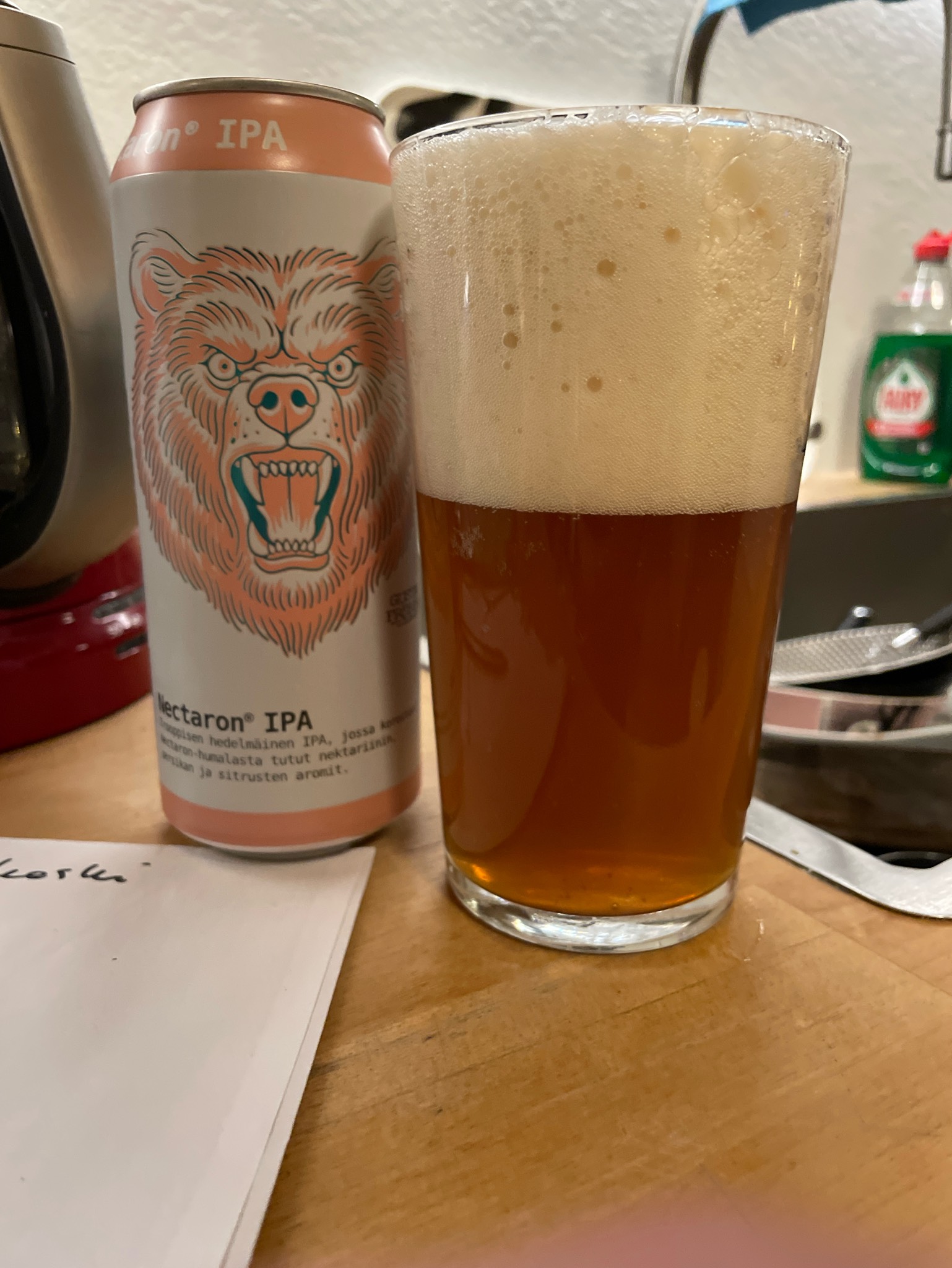 Karhu Nectaron IPA, Sinebrychoff (Carlsberg Group)