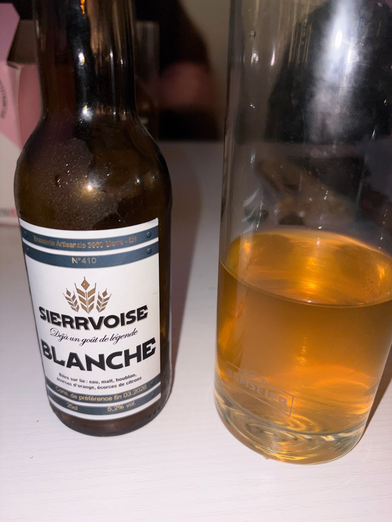 Sierrvoise Blanche, Switzerland