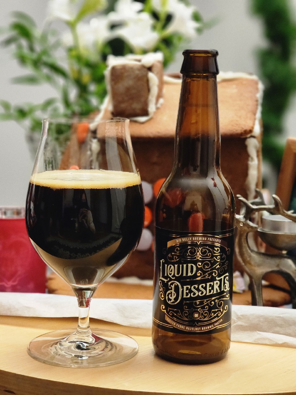 Liquid Desserts 08: Salted Fudge Hazelnut Brownie Porter, Big Belly Brewing Company
