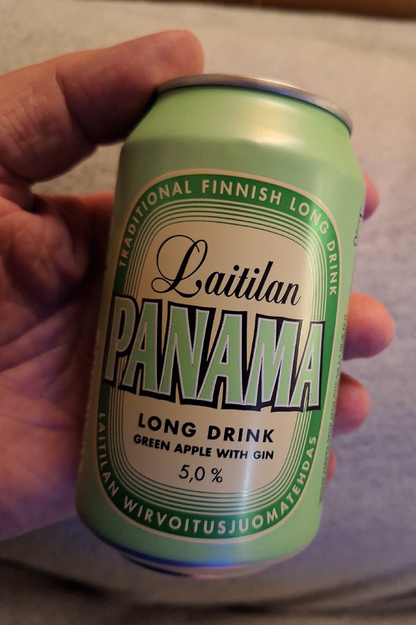 Panama Long Drink Green Apple with Gin, Finland