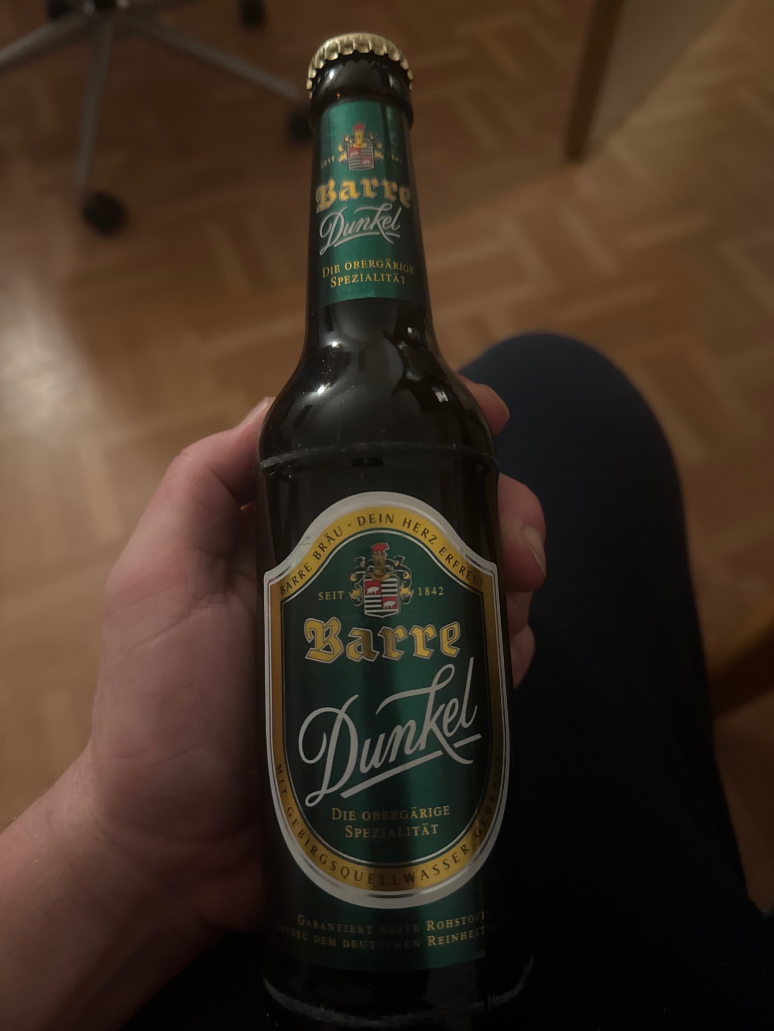 Barre Dunkel, Privatbrauerei Ernst Barre