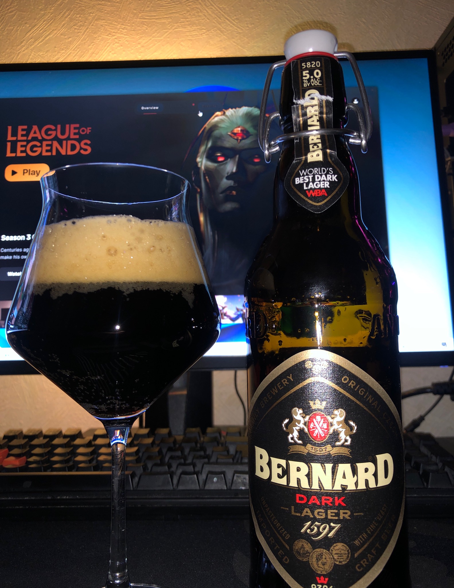 Dark Lager / Černý Ležák 12°, Czech Republic