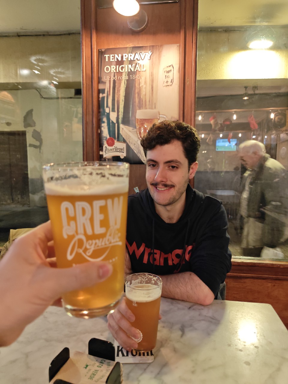 Trooper Progressive Lager, CREW Republic Brewery