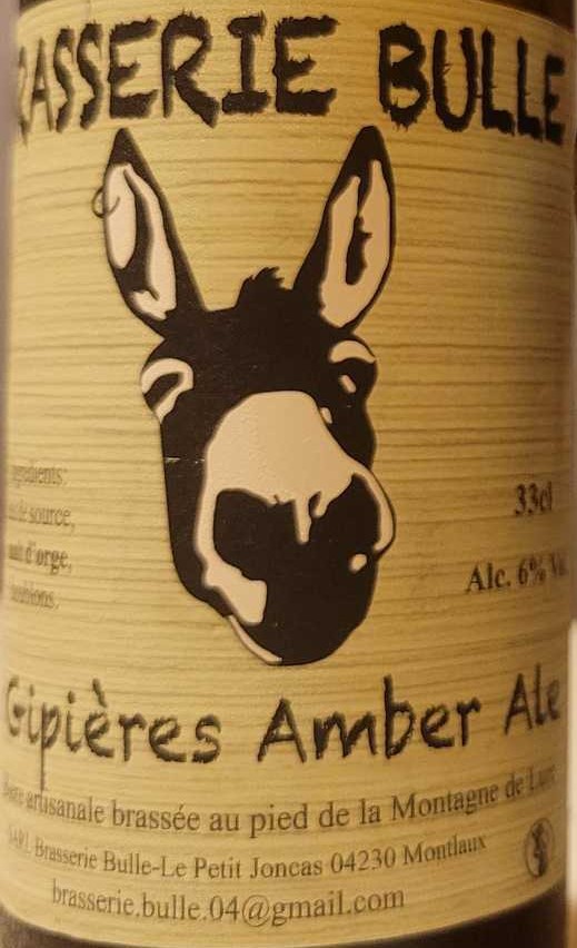 Gipières Amber Ale, France