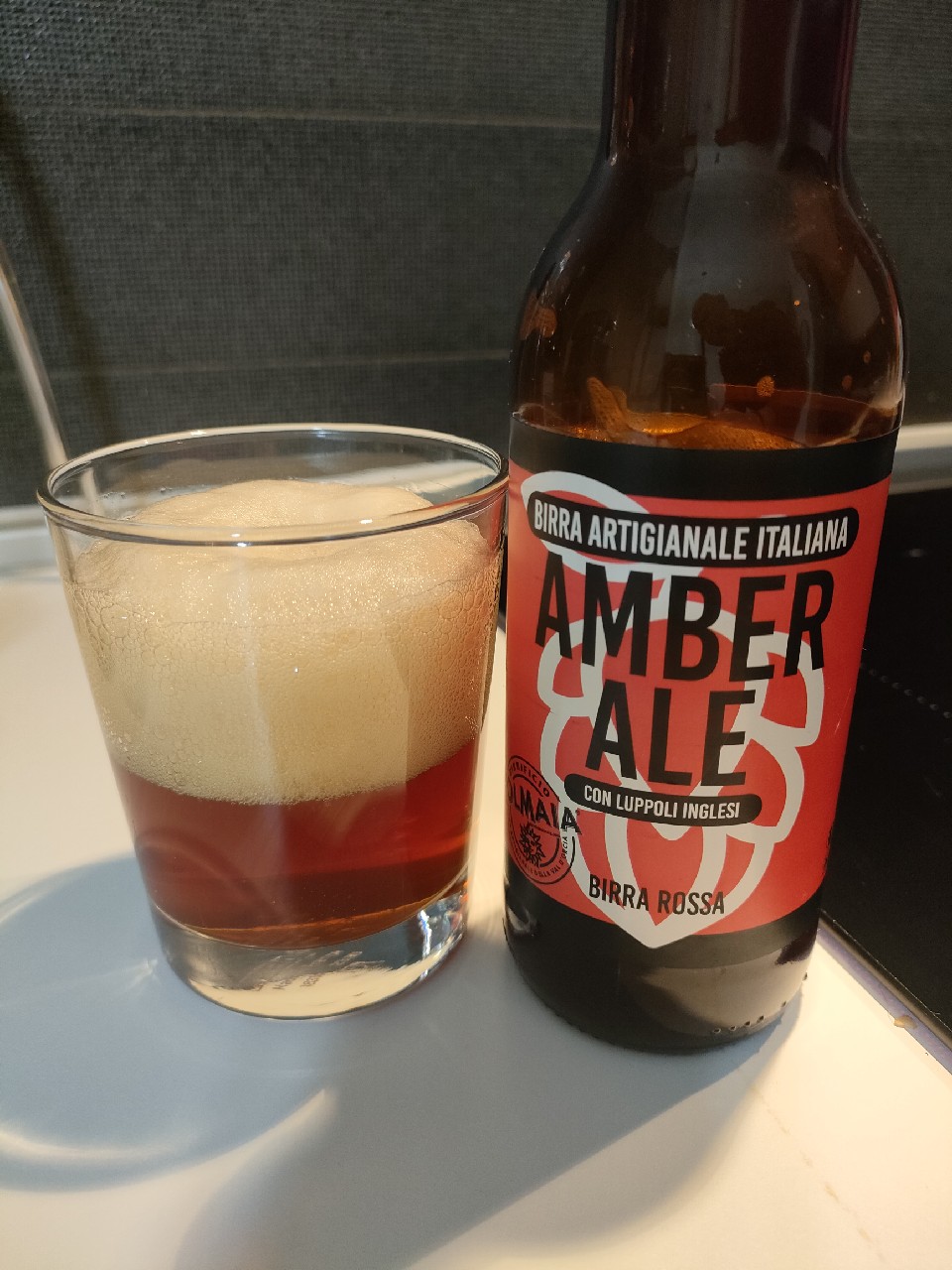 L'Olmaia Amber Ale, L'Olmaia
