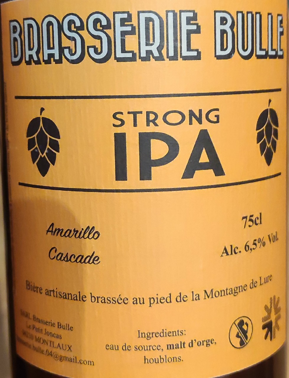 Bulle Strong IPA, France