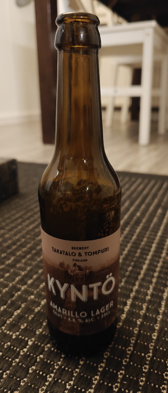 Kyntö Amarillo Lager, Takatalo & Tompuri Brewery