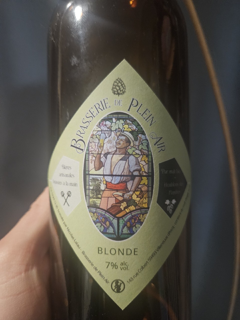 Brasserie de plein air blonde, Brasserie de plein air