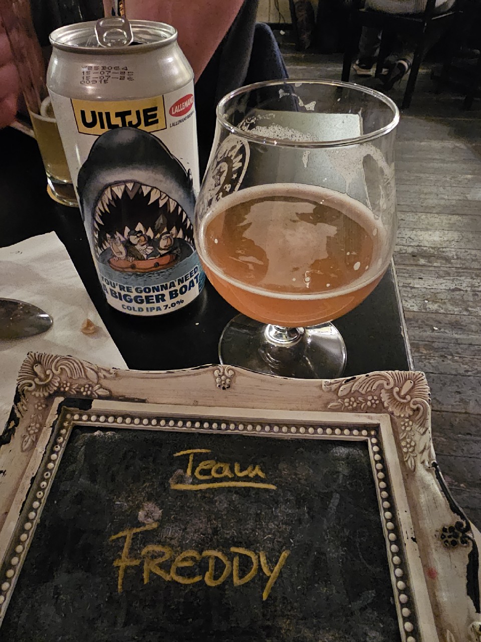 Your'e gonna need a bigger boat, Uiltje Brewing Co