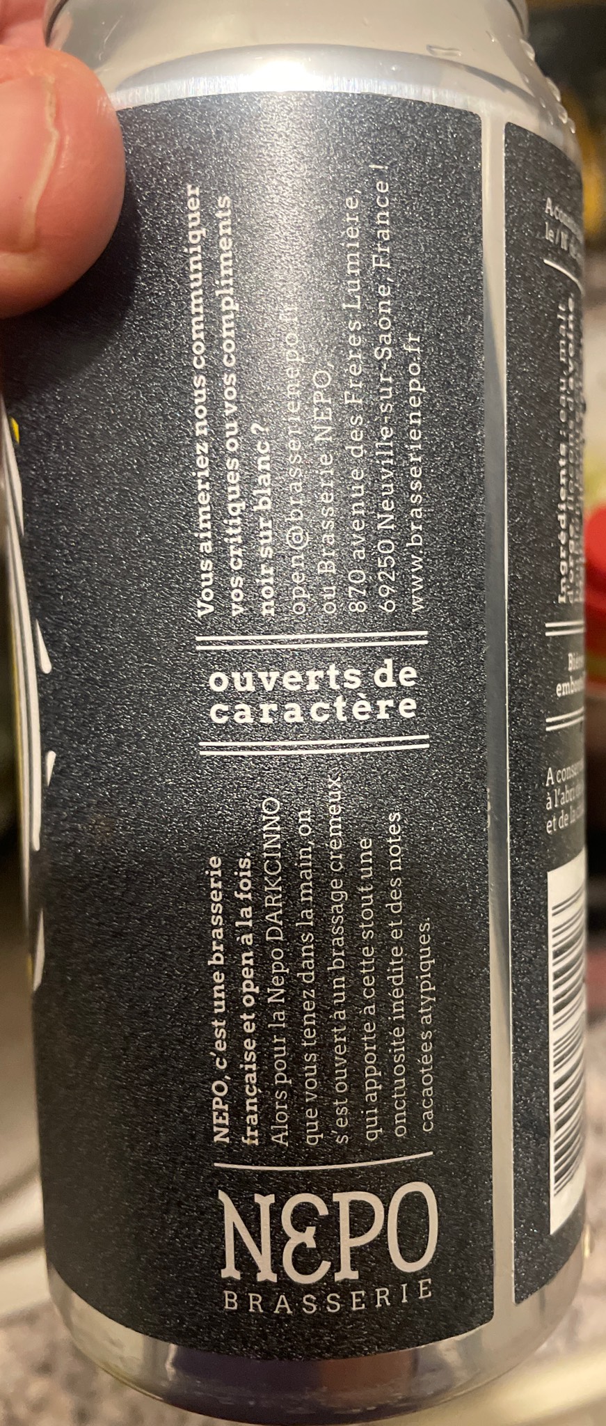 Darkcinno, Brasserie Nepo