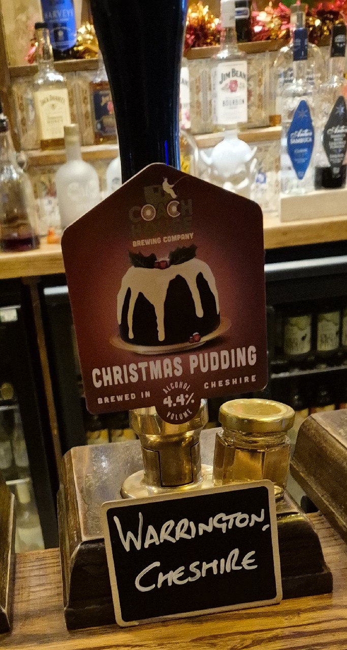 christmas pudding, England