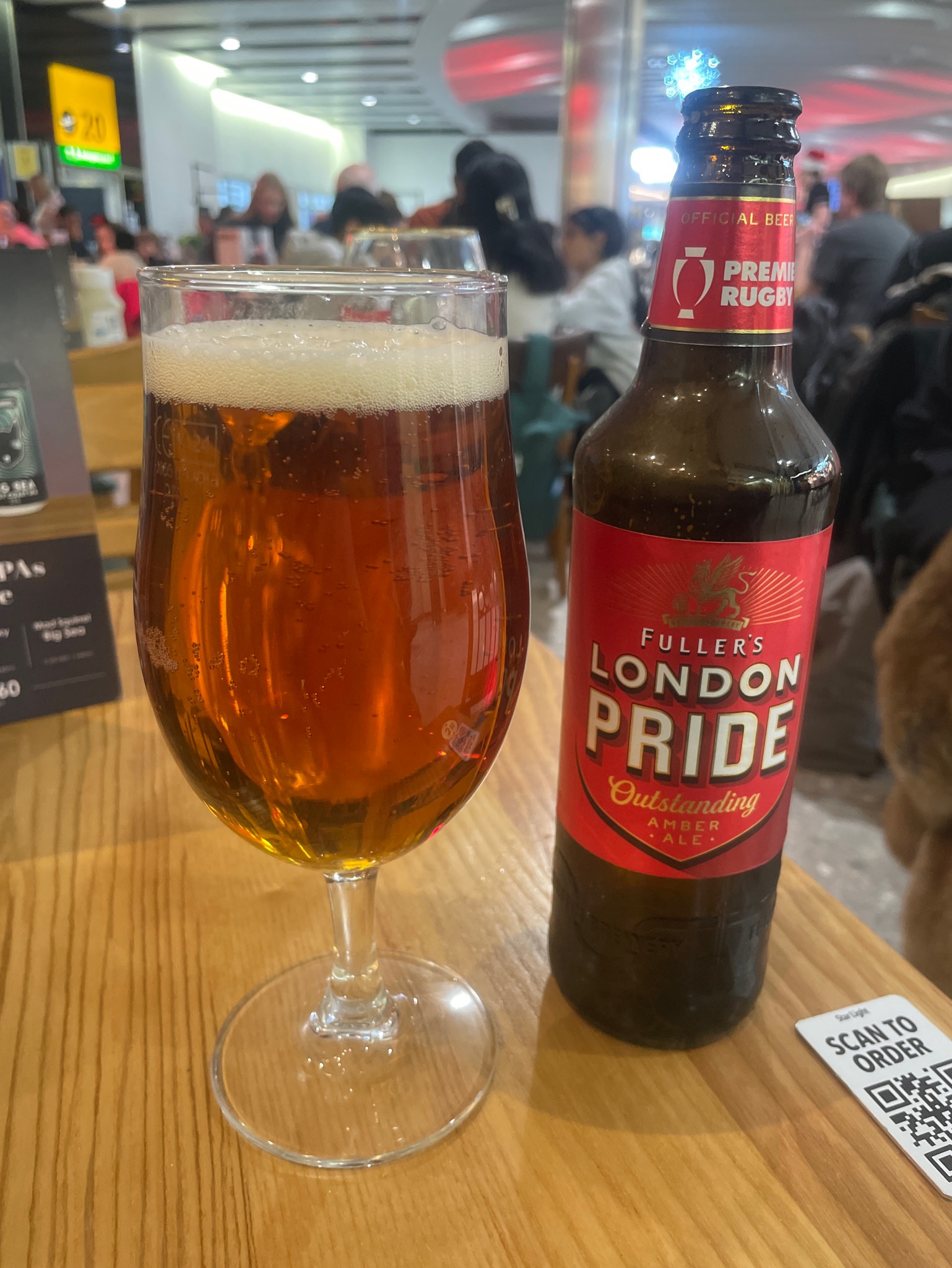 London Pride, Fuller's Griffin Brewery (Asahi Breweries)