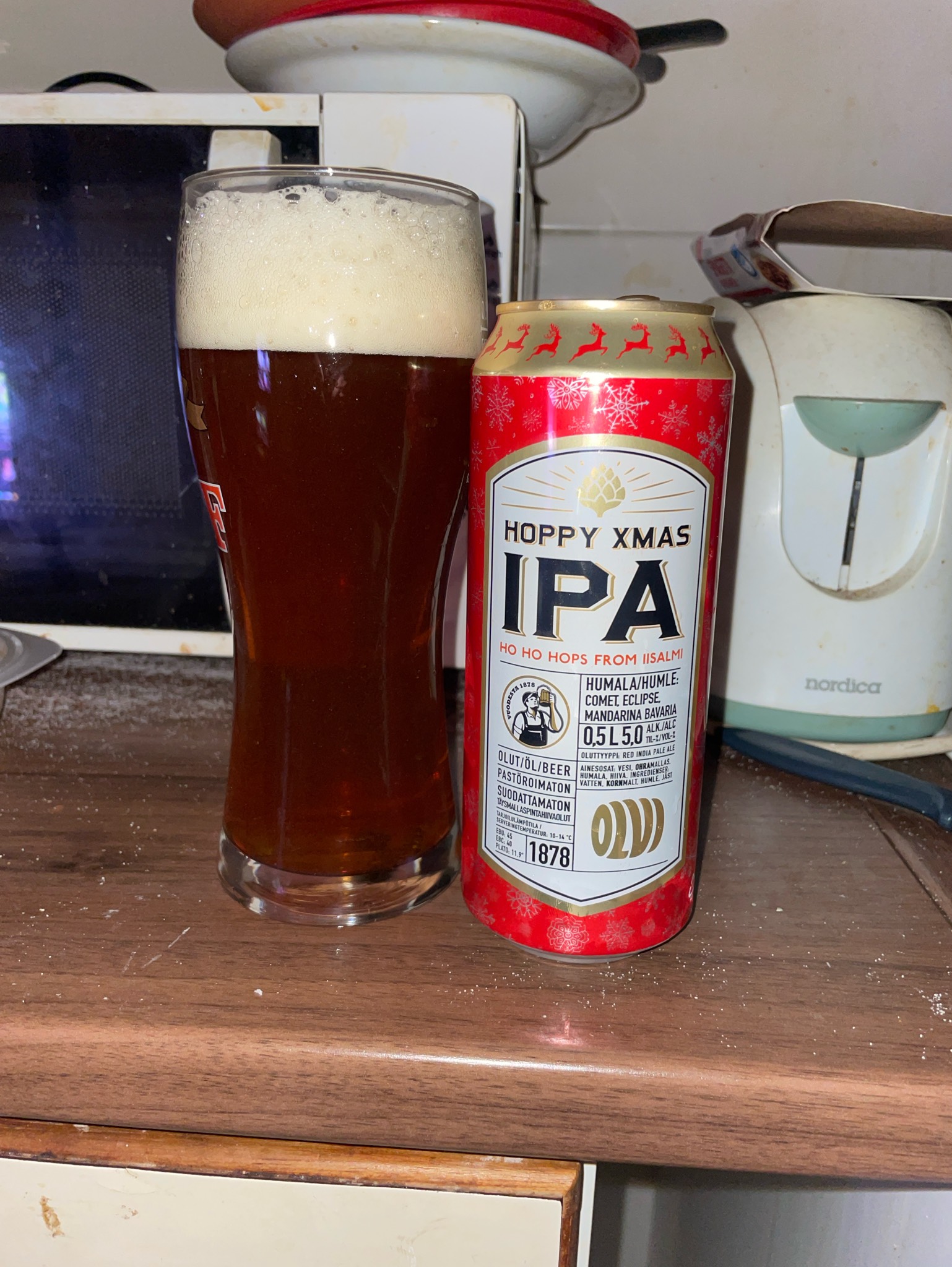 Hoppy Xmas IPA, Olvi