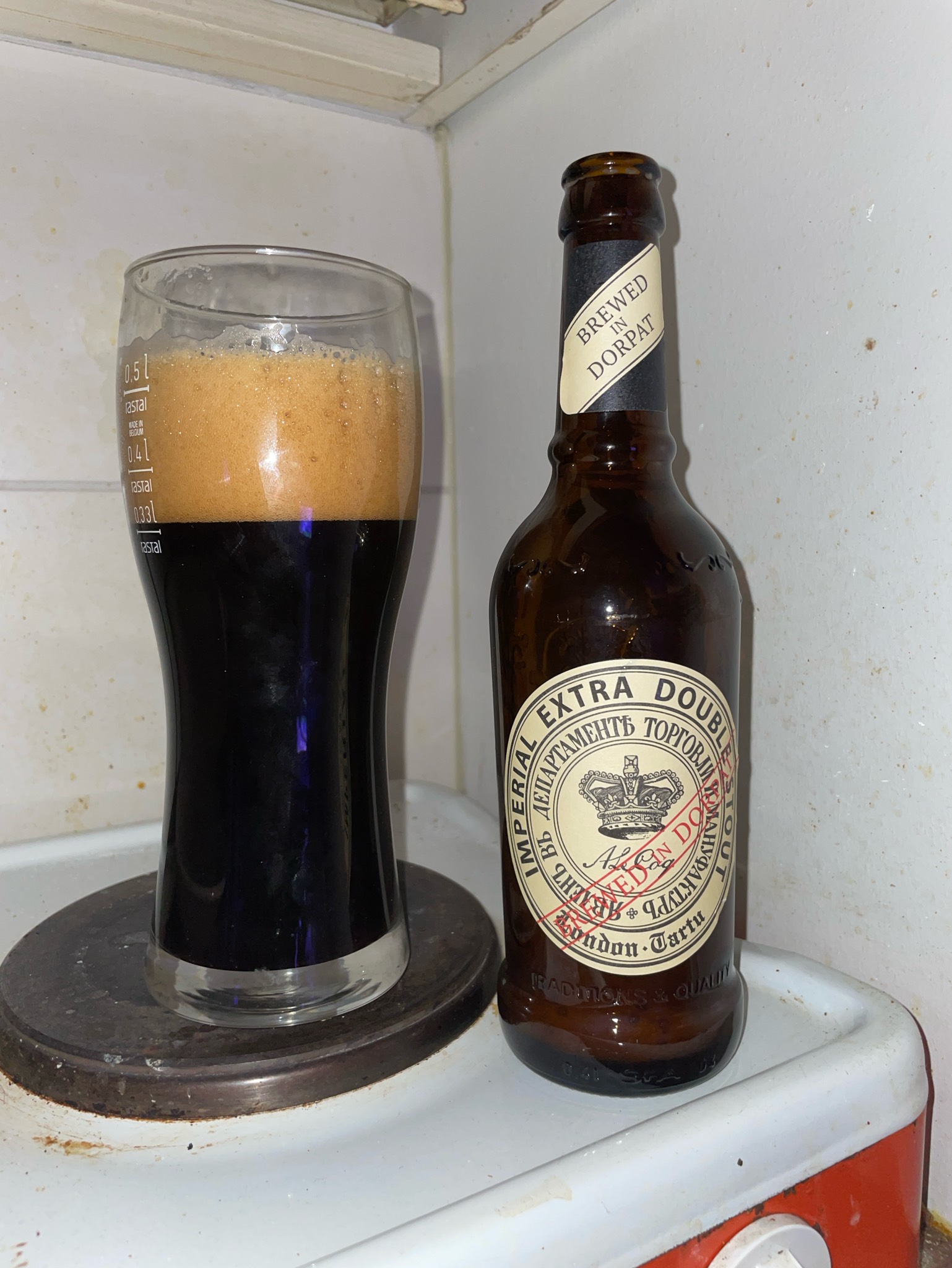 Imperial Extra Double Stout, Estonia