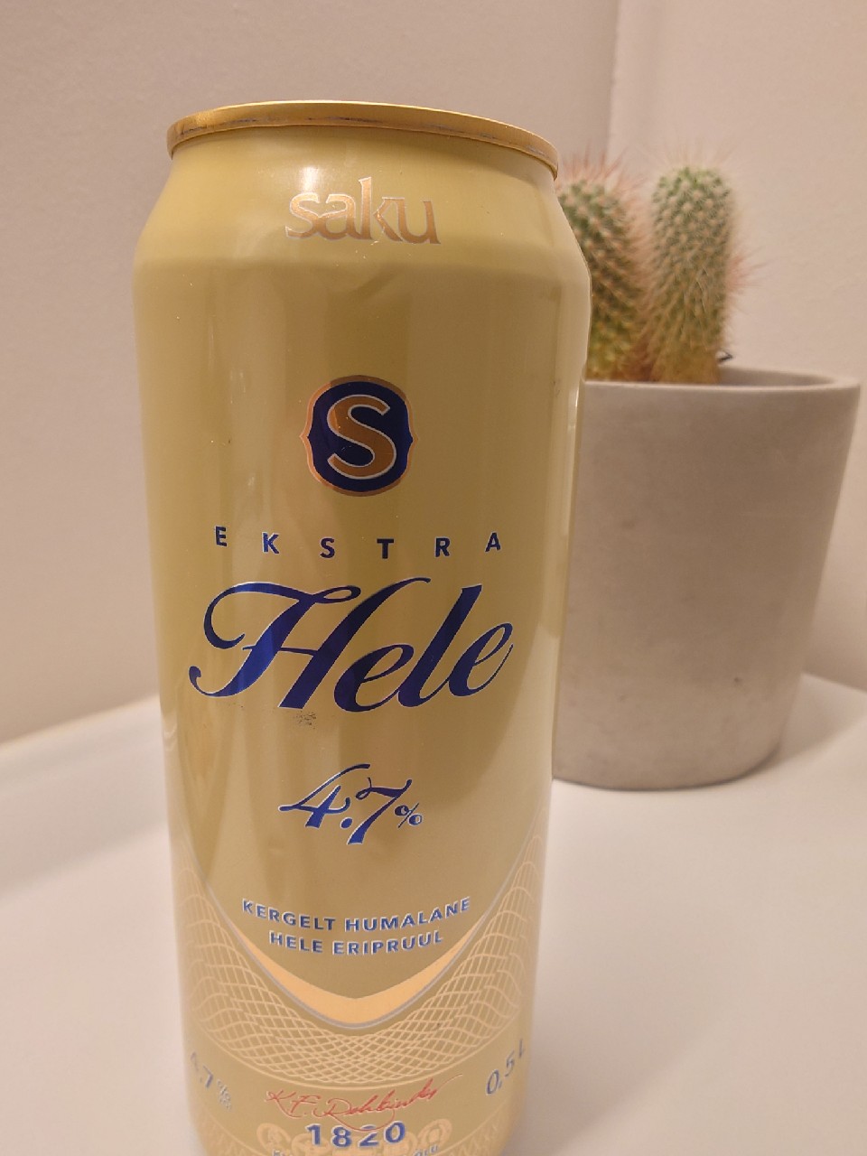 Ekstra Hele, Saku Õlletehas (Carlsberg)