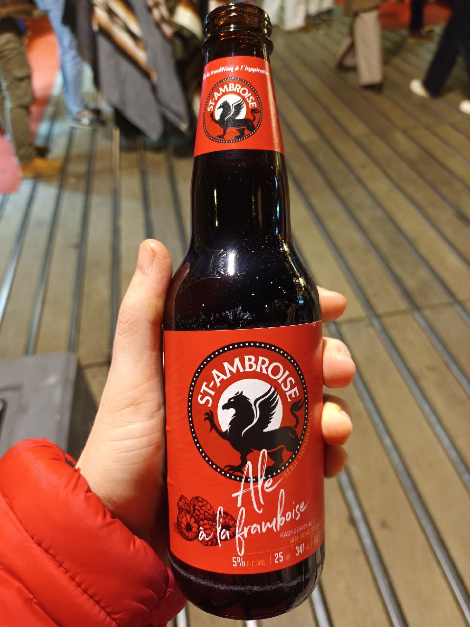 St-Ambroise Framboise / Raspberry, Brasserie McAuslan (St-Ambroise)