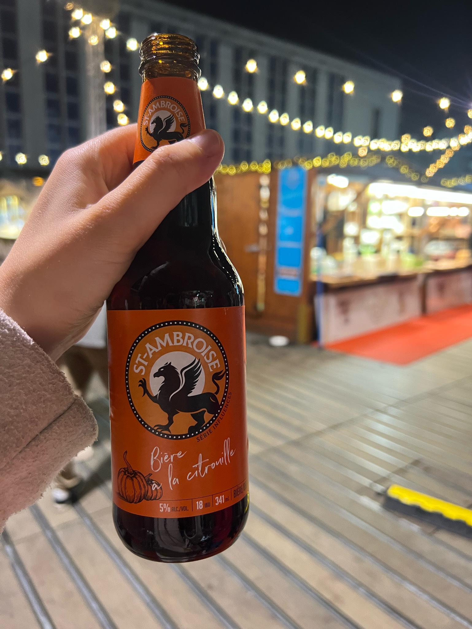 St-Ambroise Citrouille / Pumpkin, Brasserie McAuslan (St-Ambroise)