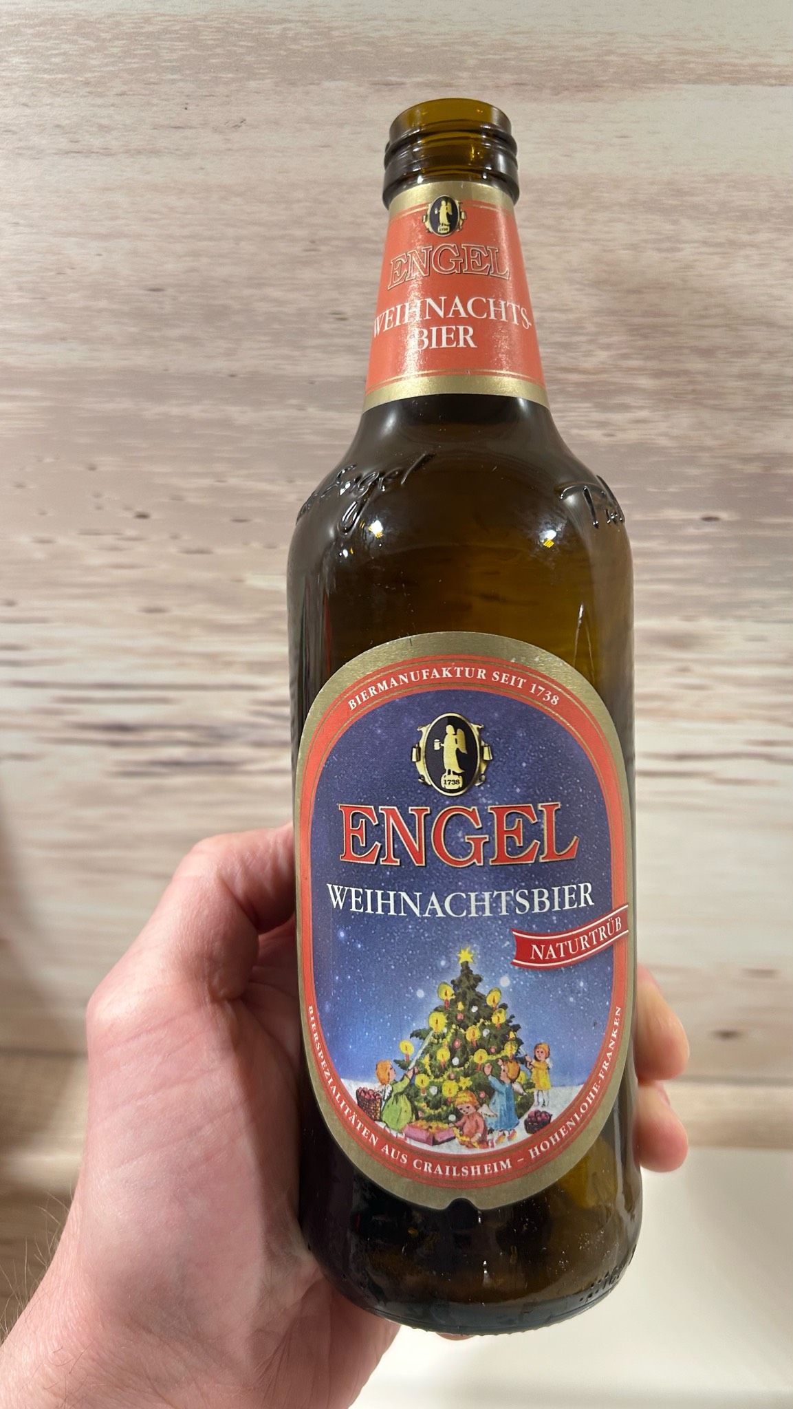 Engel Weihnachtsbier Naturtrüb, Biermanufaktur Engel GmbH & Co. KG