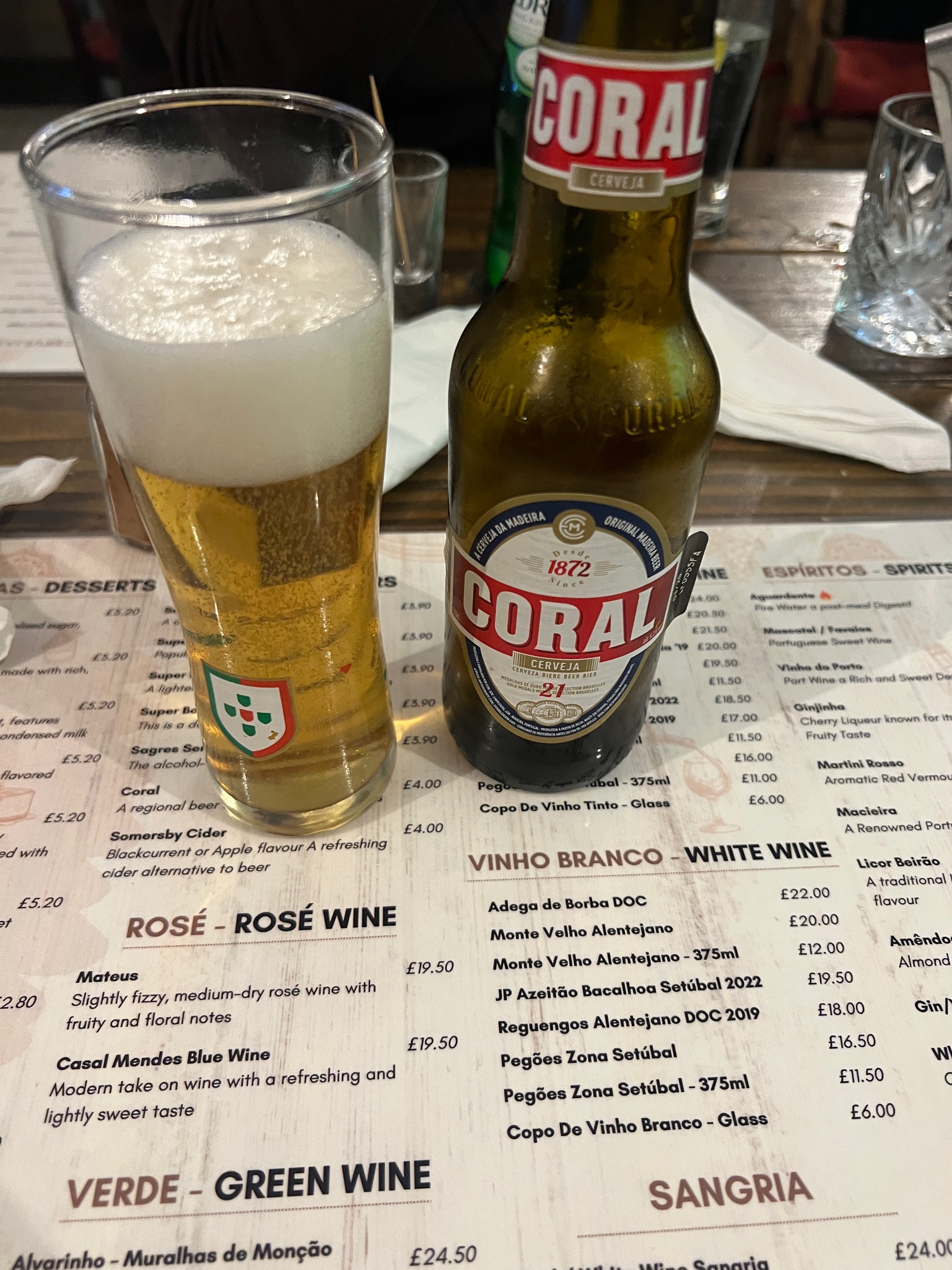 Coral, Empresa De Cervejas Da Madeira