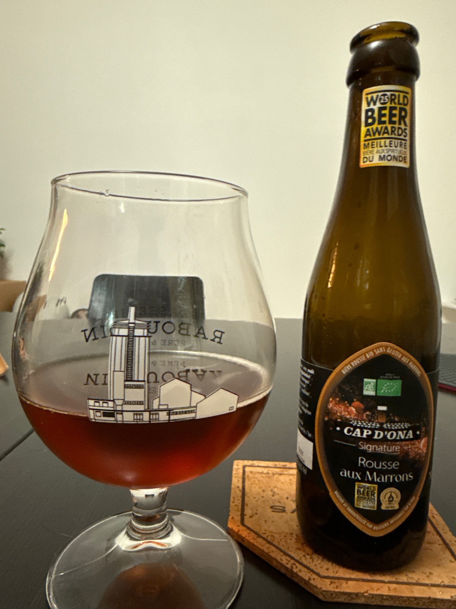 Cap D'Ona Rousse Marrons, Brasserie Cap D'Ona