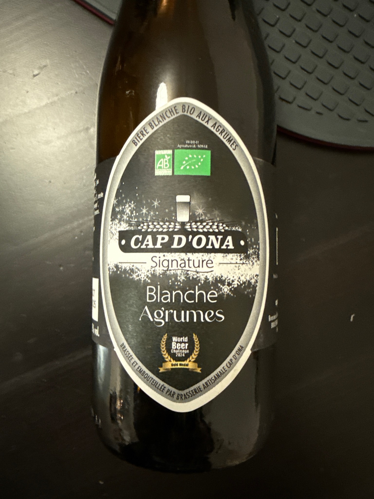 Cap D'Ona Blanche Agrumes, Brasserie Cap D'Ona