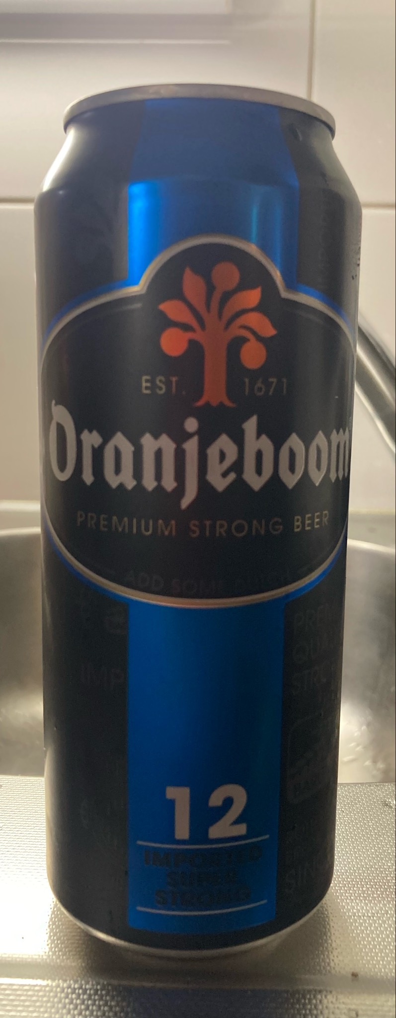 Oranjeboom 12, Brouwerij de Oranjeboom (InBev)